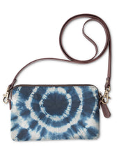 Sling bag shibori