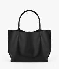 Black tote bag