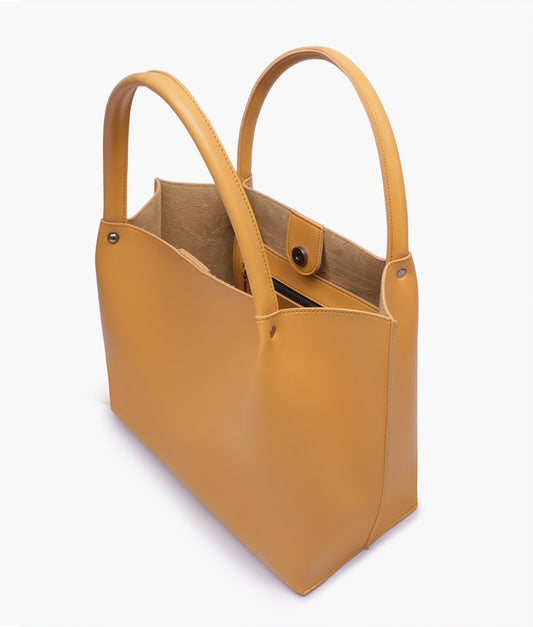 Mustard tote bag