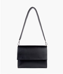 Black mini cross-body bag