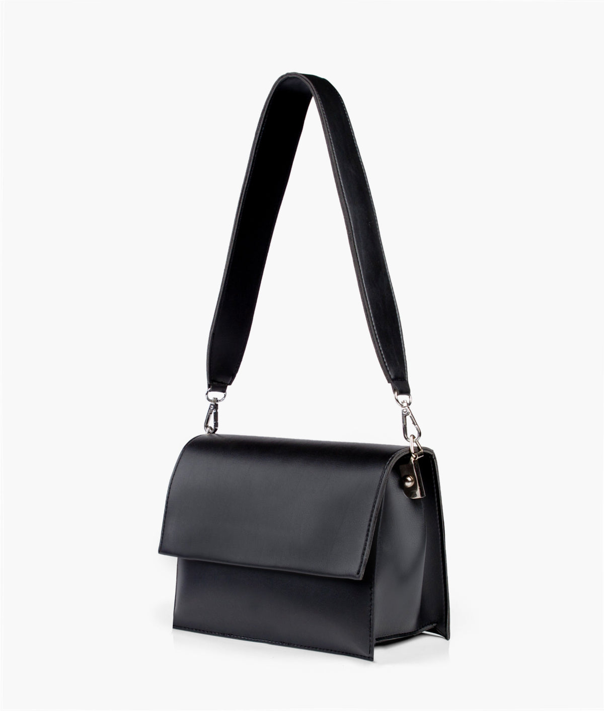 Black mini cross-body bag